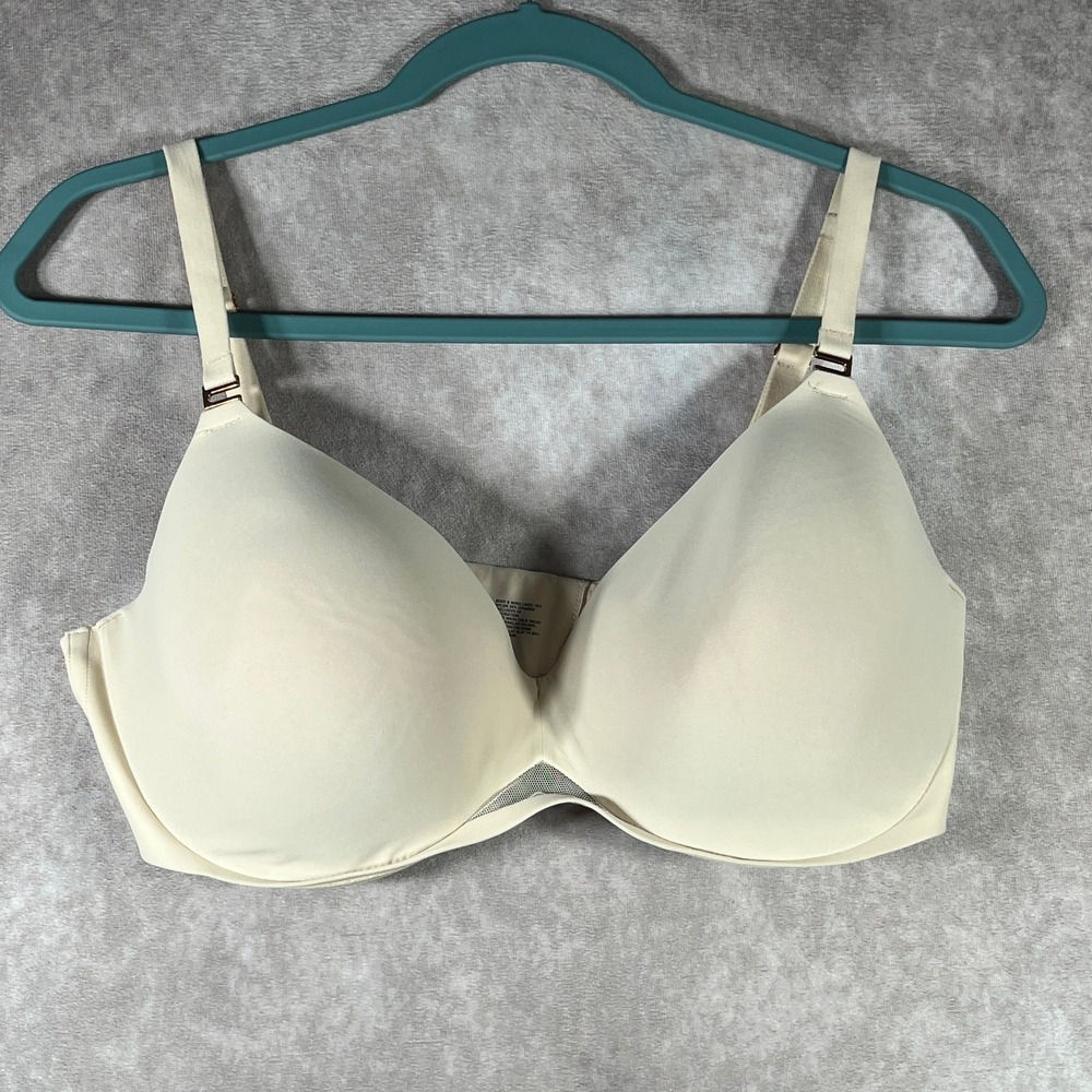 Soma Bodify Perfect Coverage T-Shirt Bra Womens Size 36DDD Tan‎ Underwire 0721
